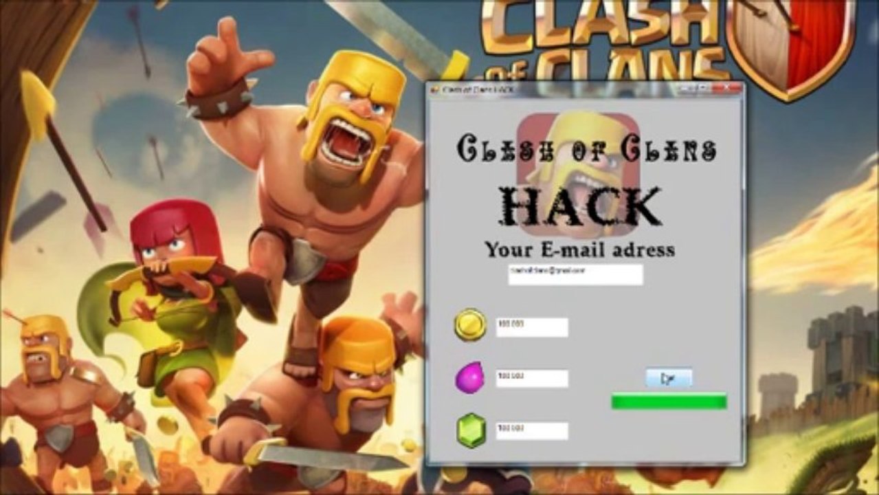 [NEW 2013] Clash of Clans Hack (PC, iPhone  iPad) Download