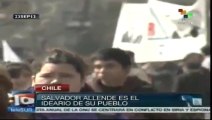 Jóvenes chilenos continúan el legado de Salvador Allende