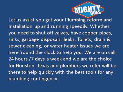 MightyDoes Plumbing Services Houston