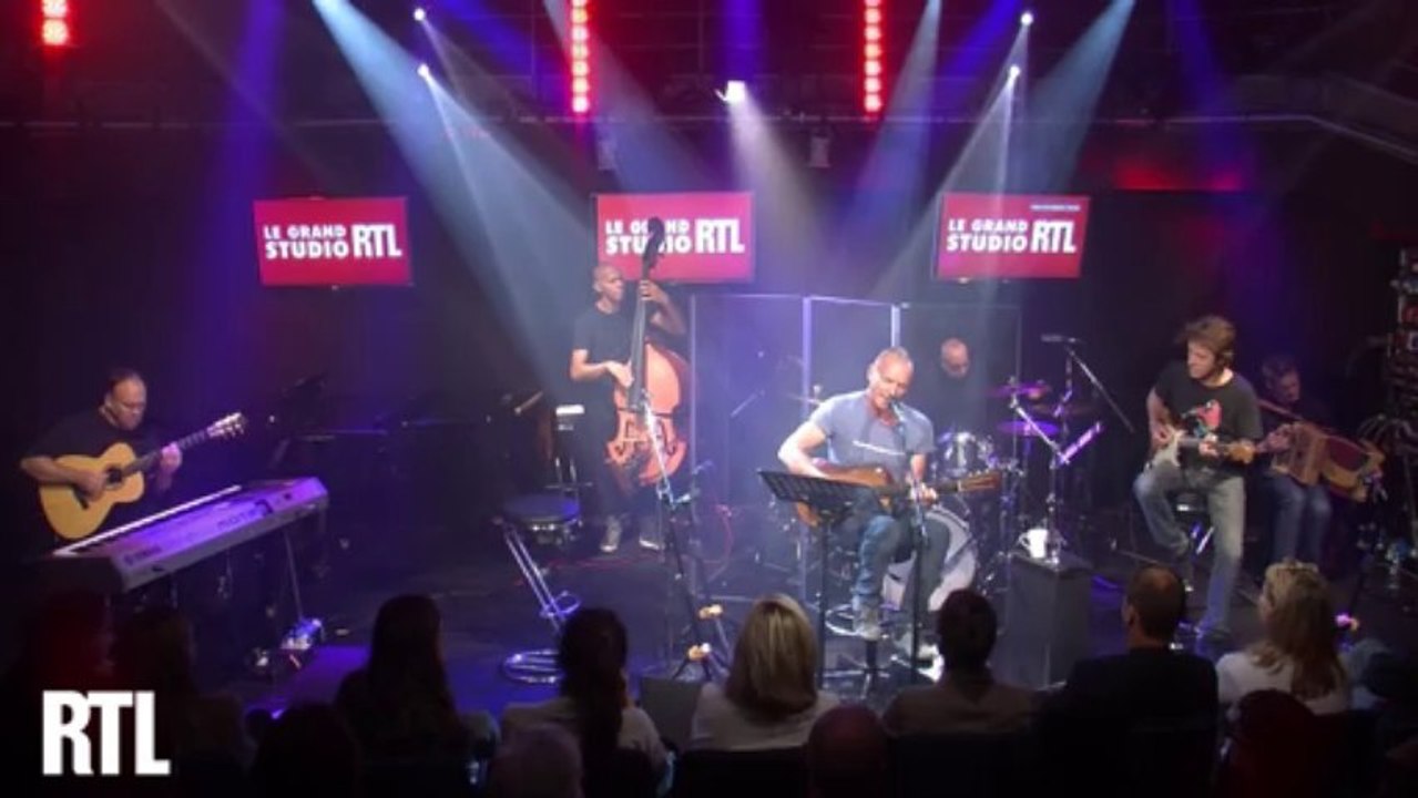 Sting - And Yet en live dans le Grand Studio RTL