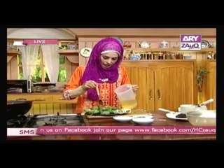 Home Cooking with Maeda Rahat, Pulao Biryani & Zarda, 26-09-13