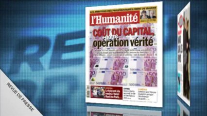 Revue de presse - Mercredi 25 septembre 2013