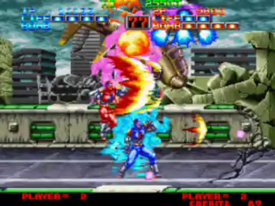 Eightman 2-Player Playthrough