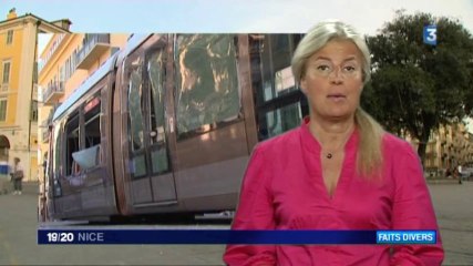 Accident sur les voies du tram