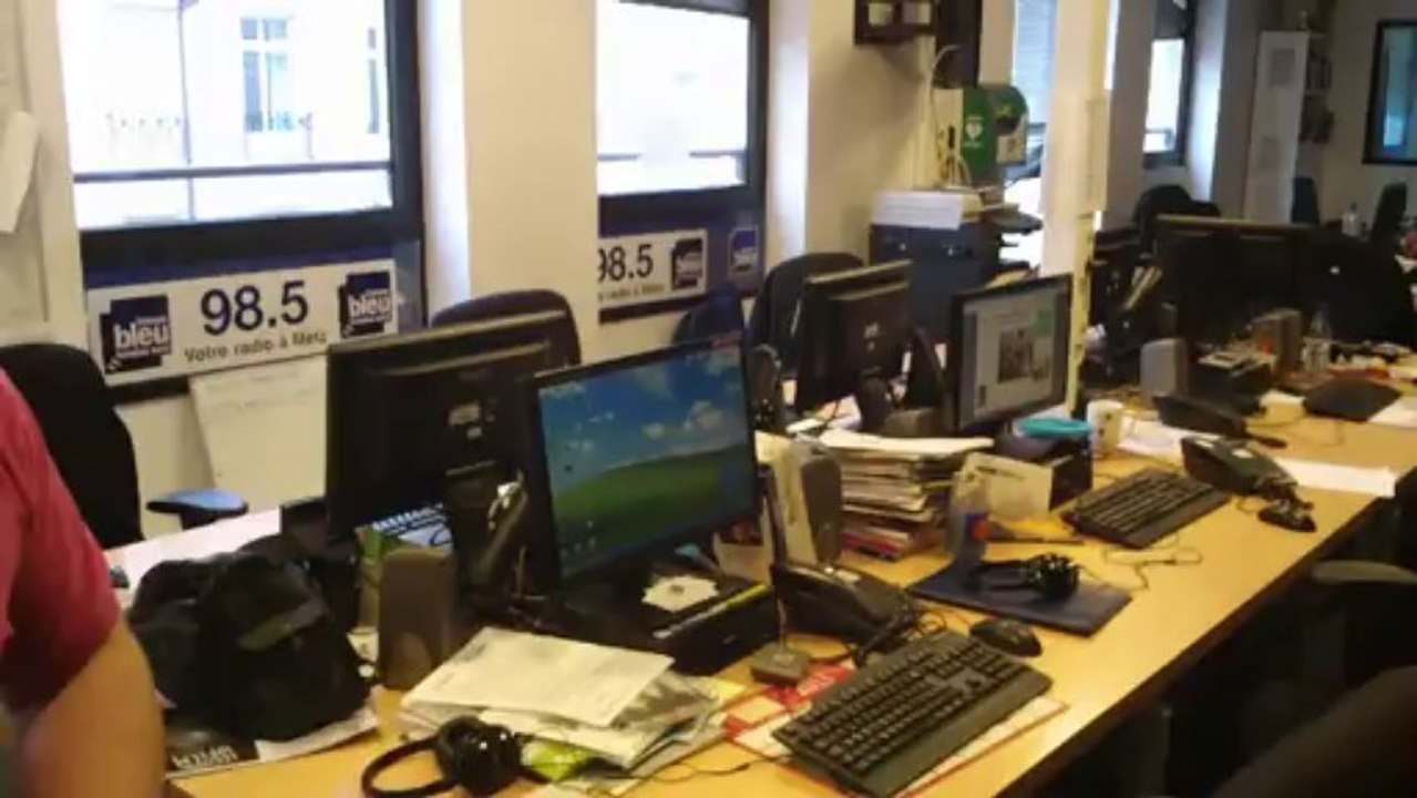 Visite des coulisses de France Bleu Lorraine