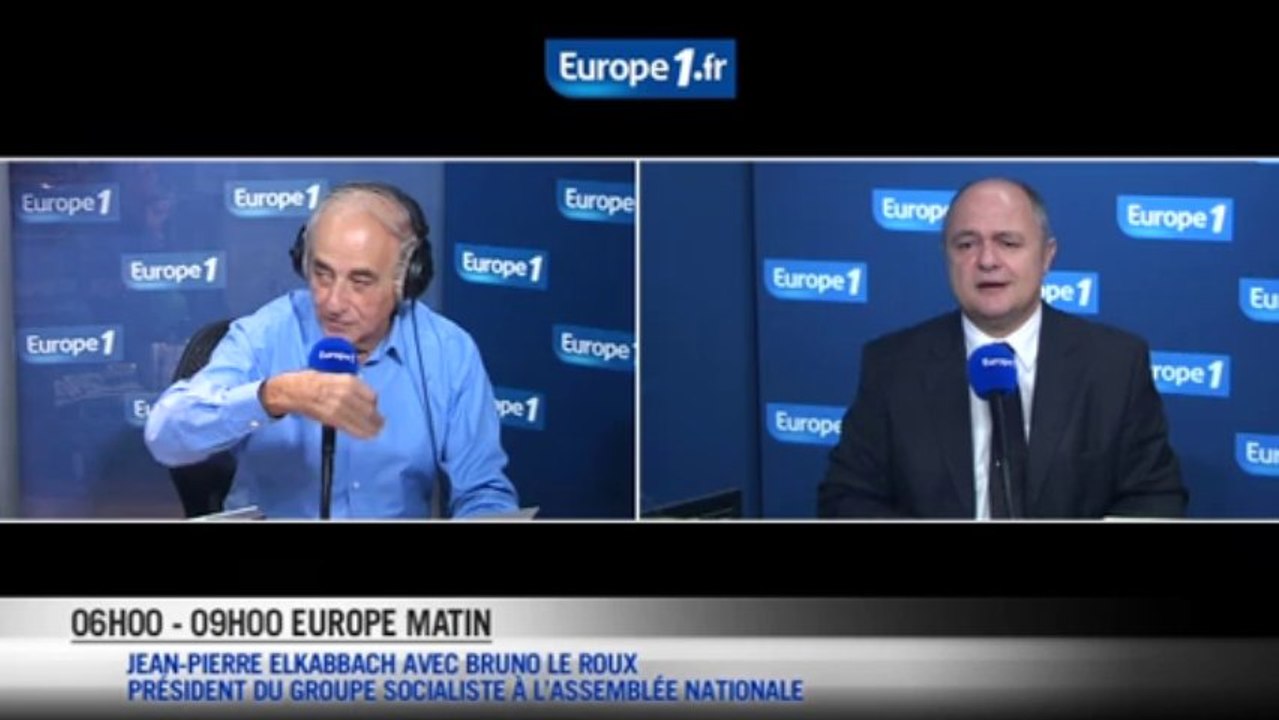 Bruno Le Roux : "Je comprends ce qu'a dit Manuel Valls"