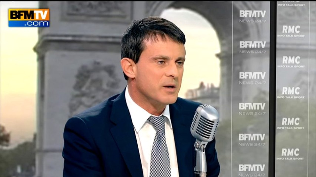 Manuel Valls sur les Roms: "Nous ne sommes pas là pour accueillir ces populations" - 25/09