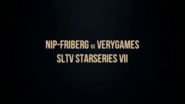 NiP friberg vs VERYGAMES - SLTV Starseries VII