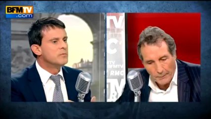 Manuel Valls répond à Montebourg sur les Roms - 25/09