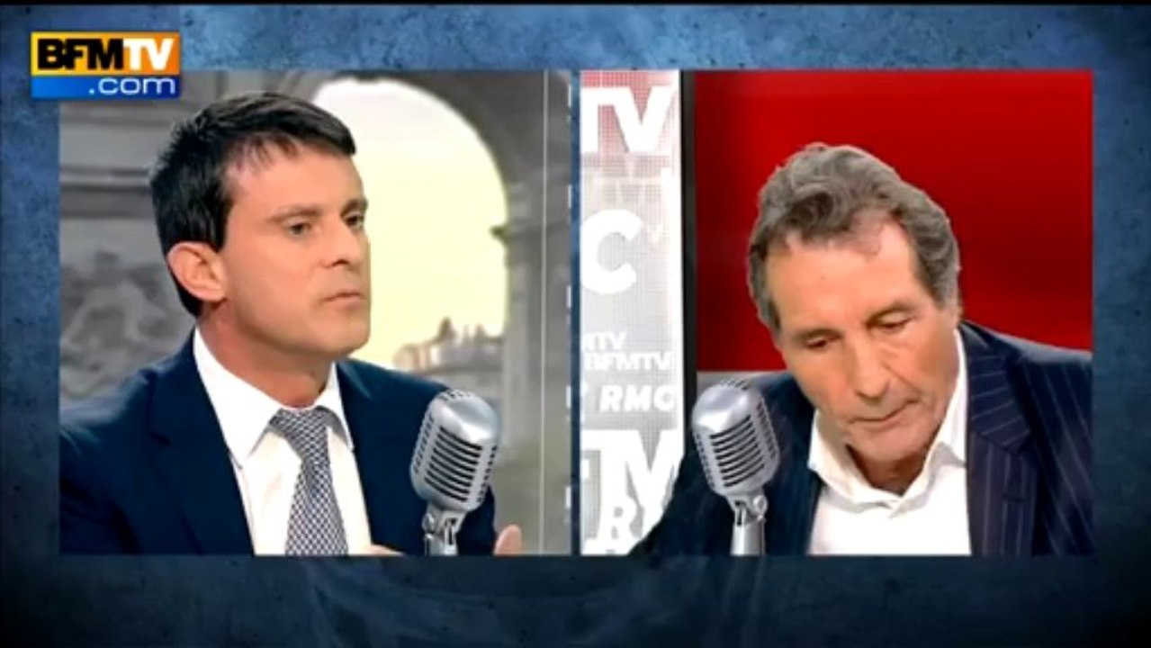 Manuel Valls répond à Montebourg sur les Roms - 25/09
