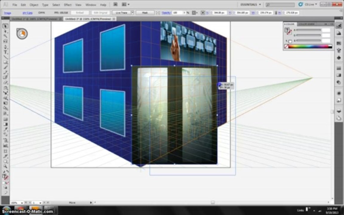 How to use adobe illustrator presentation grid tool