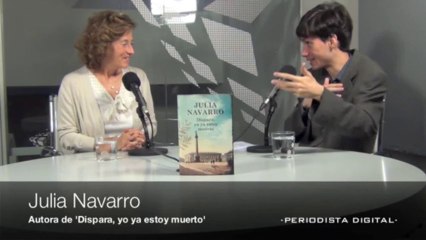 Julia Navarro, autora de 'Dispara, yo ya estoy muerto'. 24-9-2013