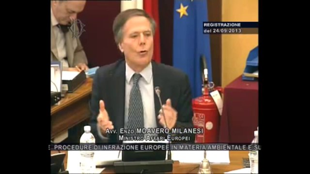 Roma - Seguito audizione ministro Moavero (24.09.13)