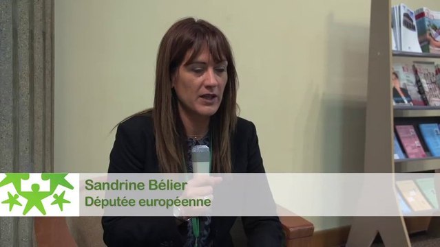 Conférence environnementale 2013 : Itw de Sandrine Bélier, députée européenne