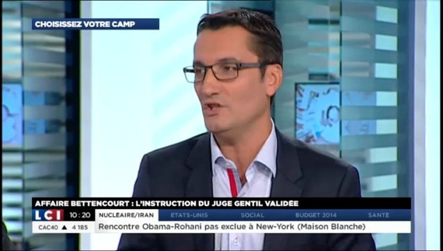 Olivier Dartigolles - Choississez votre camp sur LCI