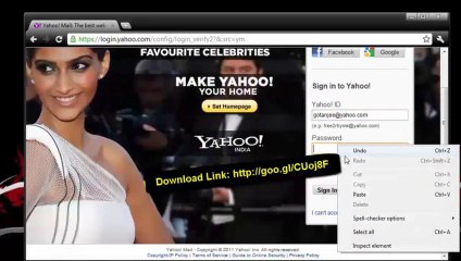 How To Hack Yahoo Password Tutorial Step by Step -921