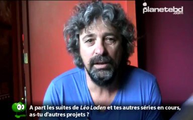 Serge Carrere en interview pour planetebd.com