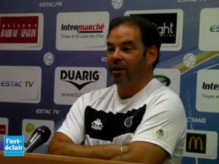 Estac 3-3 Angers - Moulin (coach Angers) : "On a subi la révolte des Troyens"