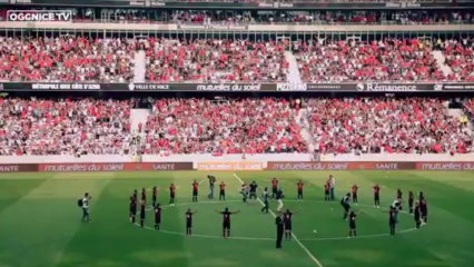 Nice - Valenciennes : le 1er clapping de l'Allianz Riviera