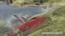 GTA V - STUNTS MONTAGE - Flying Naked, Fast Cars & Stunt Jets (GTA 5 Funny Fails)