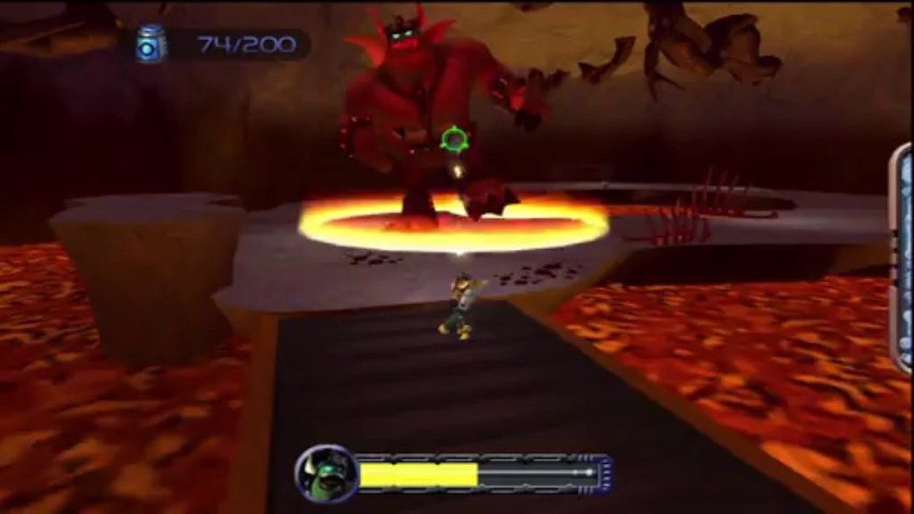 Ratchet & Clank - Planète Umbris, QG de Qwark : Eliminer le monstre