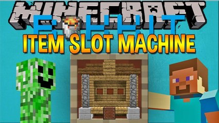 Minecraft Plugin: ITEM SLOT MACHINE - WIN THE JACKPOT!