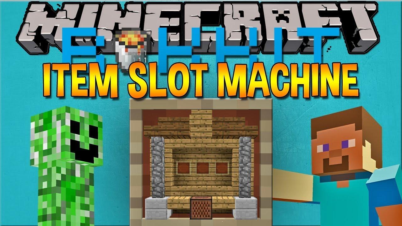 Minecraft Plugin: ITEM SLOT MACHINE - WIN THE JACKPOT!