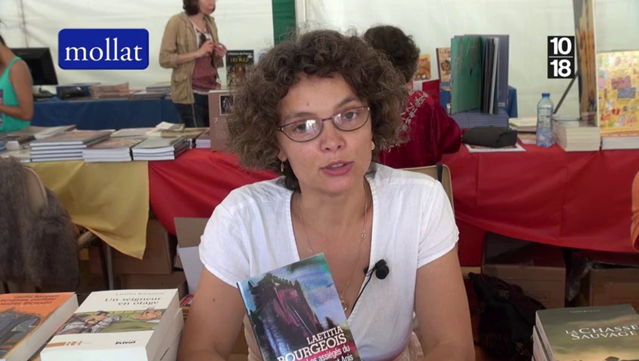 Salon du Livre médiéval de Bayeux - Laetitia Bourgeois