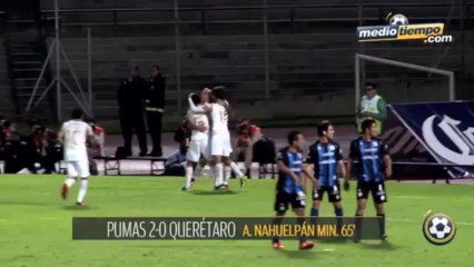 Pumas 3-0 Querétaro, en la Copa sí rugen