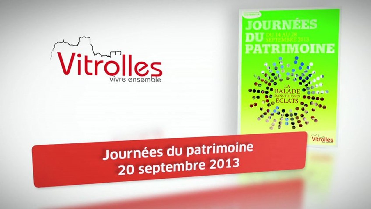 Journées du patrimoine 2013