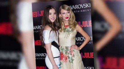 Taylor Swift Supports Her Friend Hailee Steinfeld at Romeo & Juliet Premiere