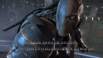 Batman: Arkham Origins Deathstroke Challenge Pack Gameplay Trailer