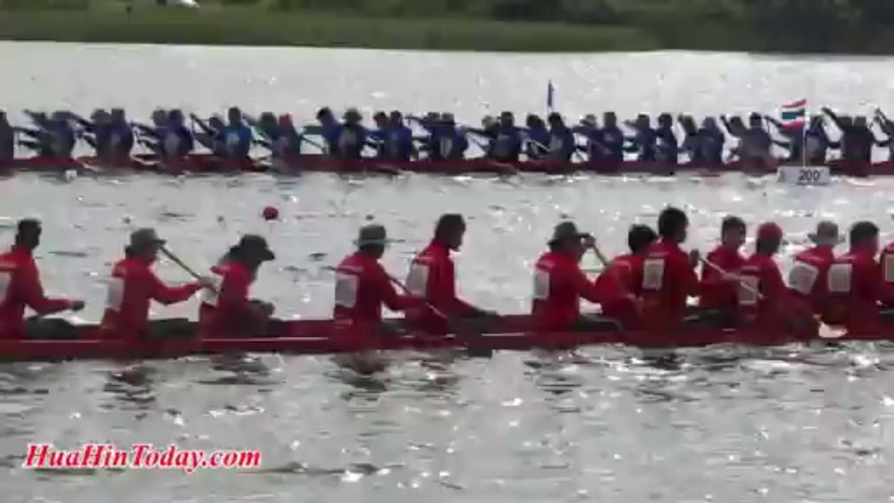 Traditional Thai culture of Thailand, King's Cup 2013 Long Tail Boat Racing