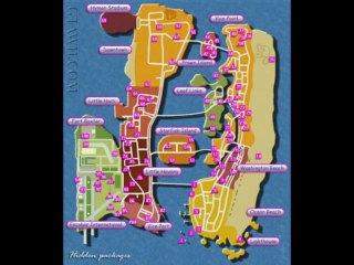 GTA Vice City   Gizli Paketlerin Yerleri   (1-100)