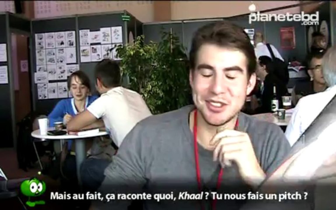 Valentin Secher en interview pour planetebd.com