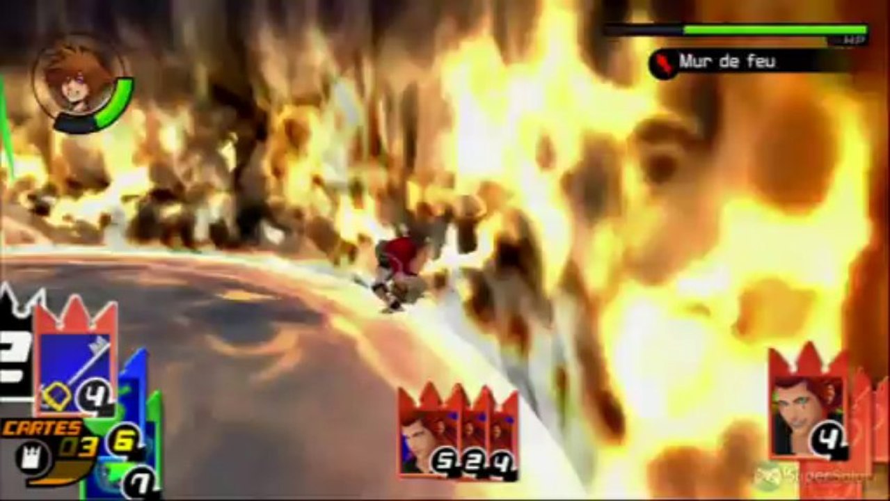 Kingdom Hearts HD 1.5 remix - combat contre Axel