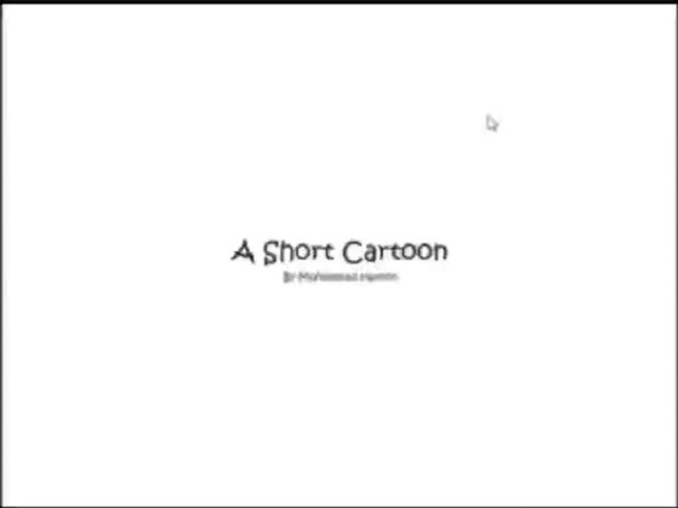 A short cartoon