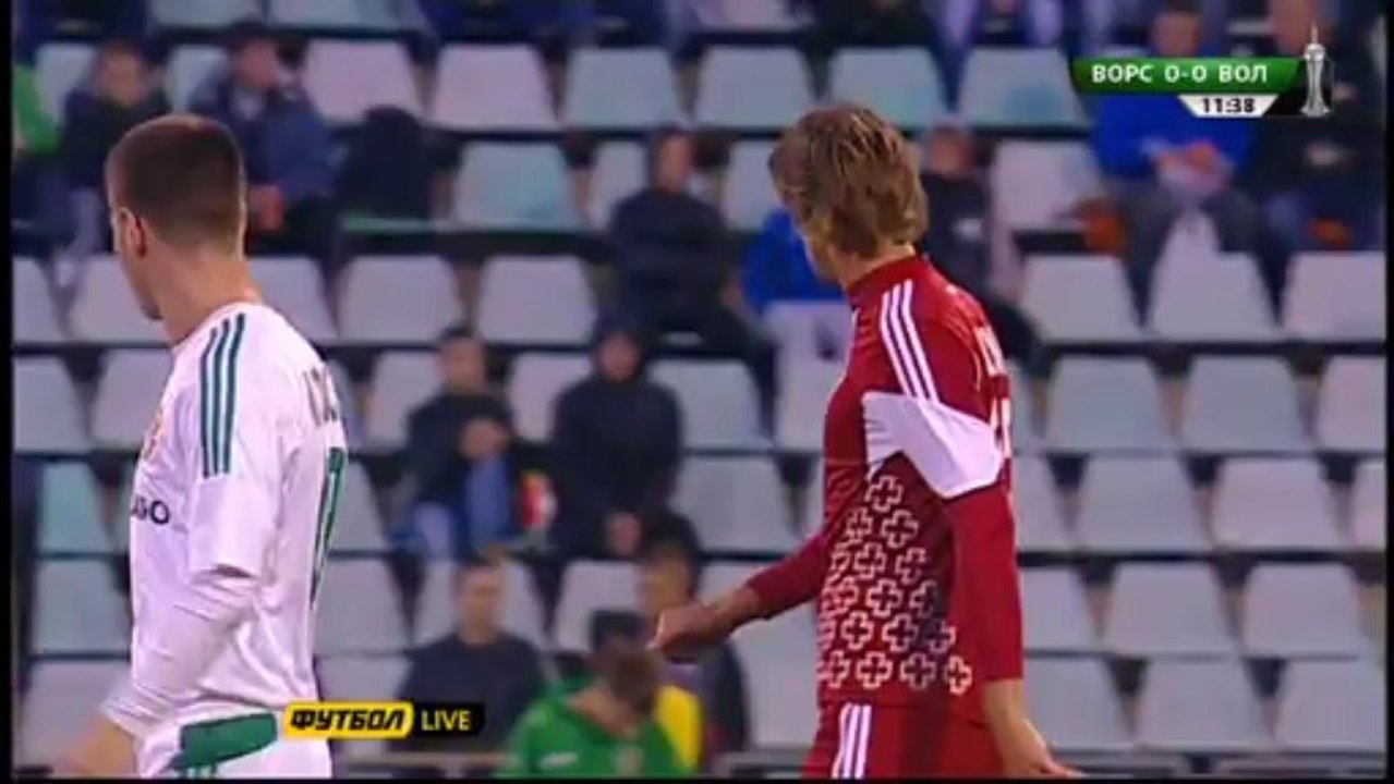 Ворскла - Волынь 1т. "myfootball.ws"