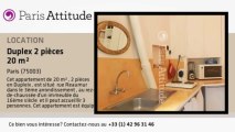 Duplex 1 Chambre à louer - Arts et Métier, Paris - Ref. 8513
