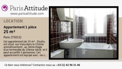 Appartement Studio à louer - Bir Hakeim, Paris - Ref. 6764