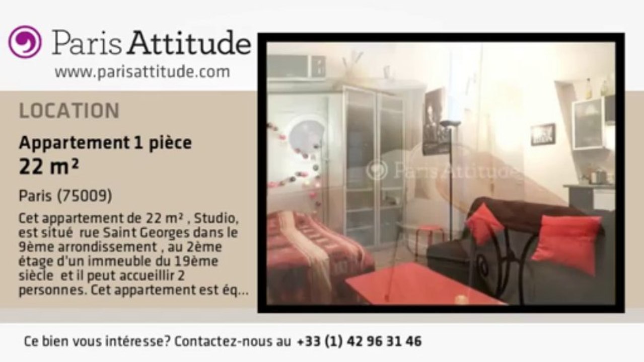 Appartement Studio à louer - Notre Dame de Lorette, Paris - Ref. 2630