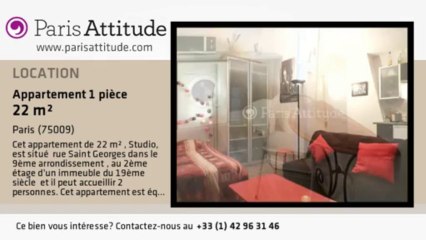 Appartement Studio à louer - Notre Dame de Lorette, Paris - Ref. 2630