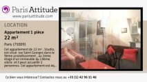 Appartement Studio à louer - Notre Dame de Lorette, Paris - Ref. 2630