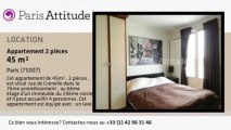 Appartement 1 Chambre à louer - Invalides, Paris - Ref. 8475