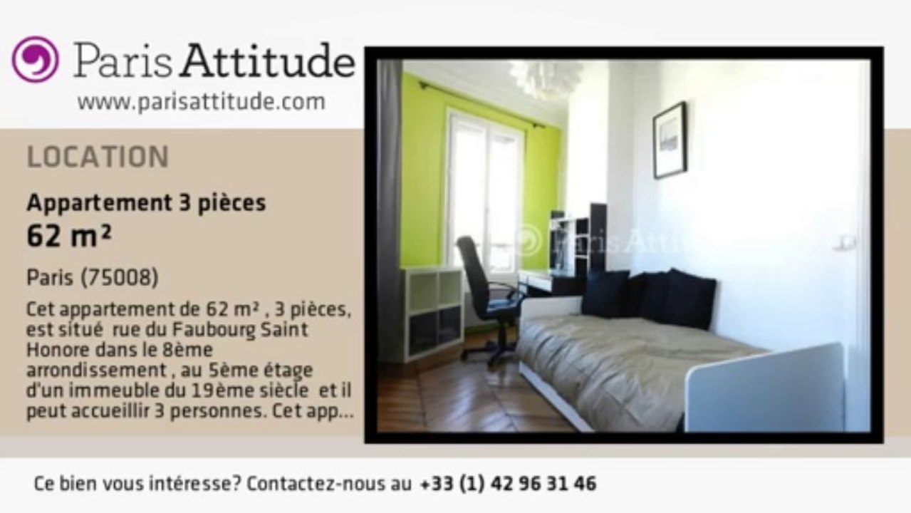 Appartement 2 Chambres à louer - Arc de Triomphe, Paris - Ref. 8135