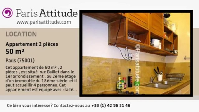 Appartement 1 Chambre à louer - Louvre, Paris - Ref. 7529