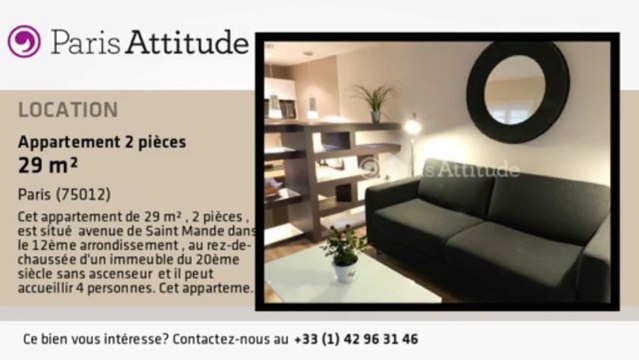 Appartement 1 Chambre à louer - Porte de Vincennes, Paris - Ref. 8402