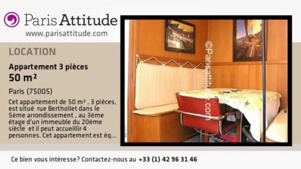 Appartement 2 Chambres à louer - Port Royal, Paris - Ref. 6365