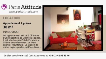 Appartement 1 Chambre à louer - Place Monge, Paris - Ref. 1167