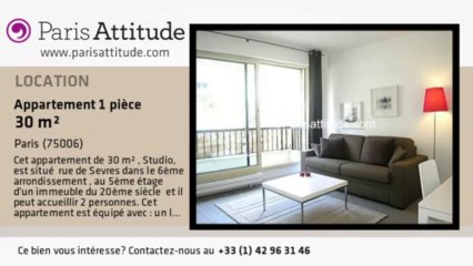 Appartement Studio à louer - Ecole Militaire/Unesco, Paris - Ref. 6527